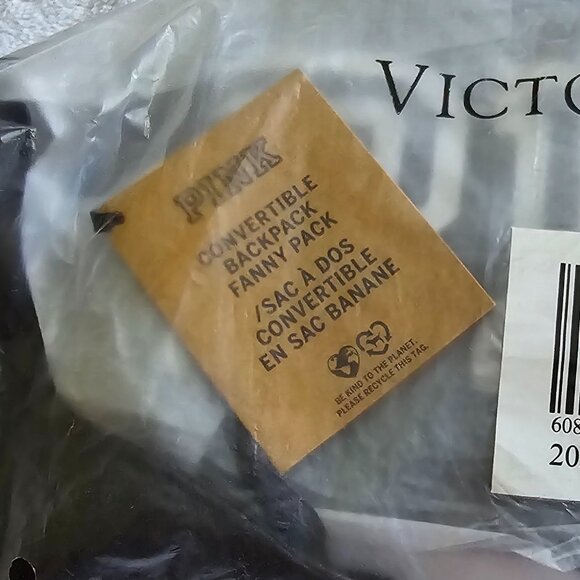 NWT VS Pink convertible backpack/fanny pack - Picture 4 of 4